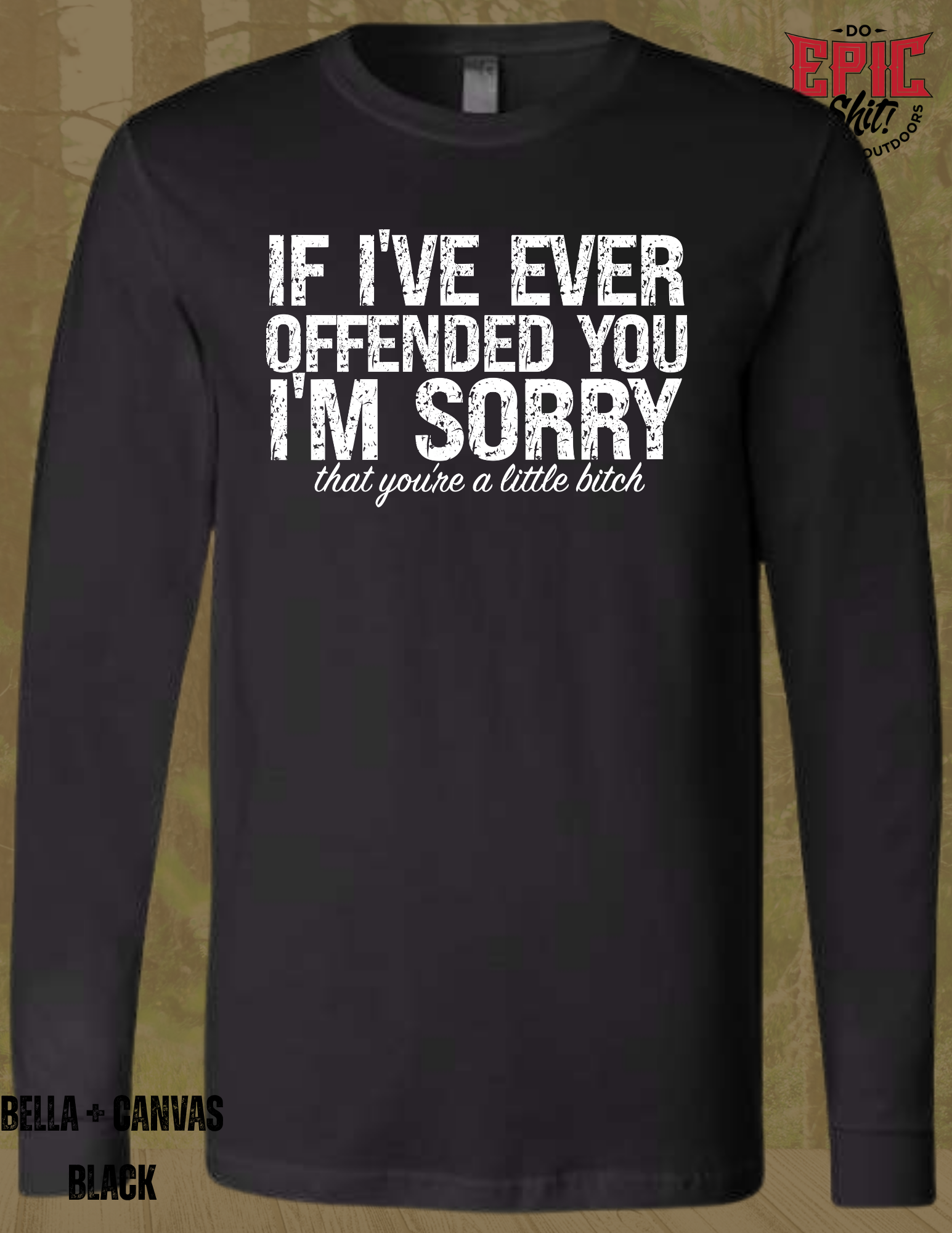 If I offended you...