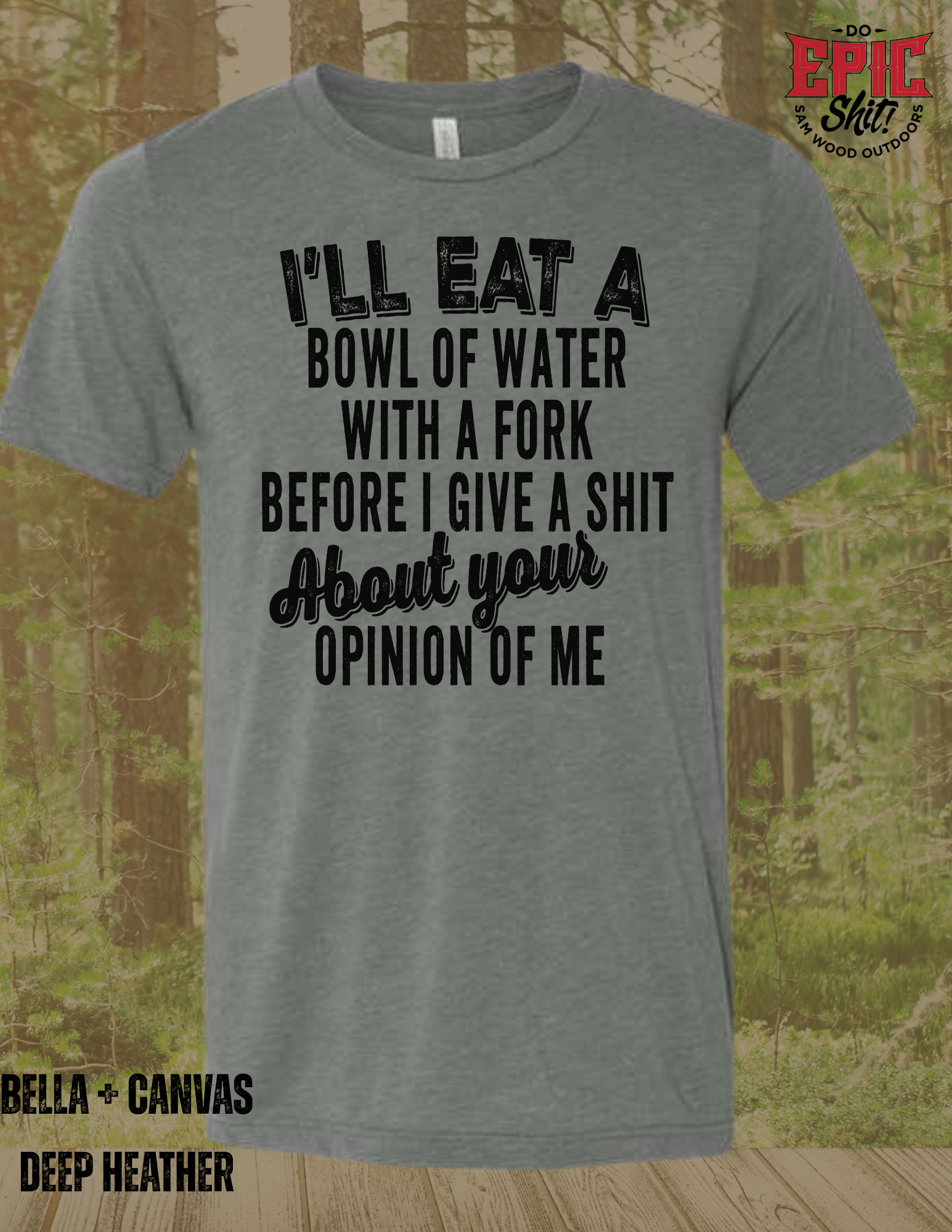 I'll Eat a Bowl of Water with a Fork
