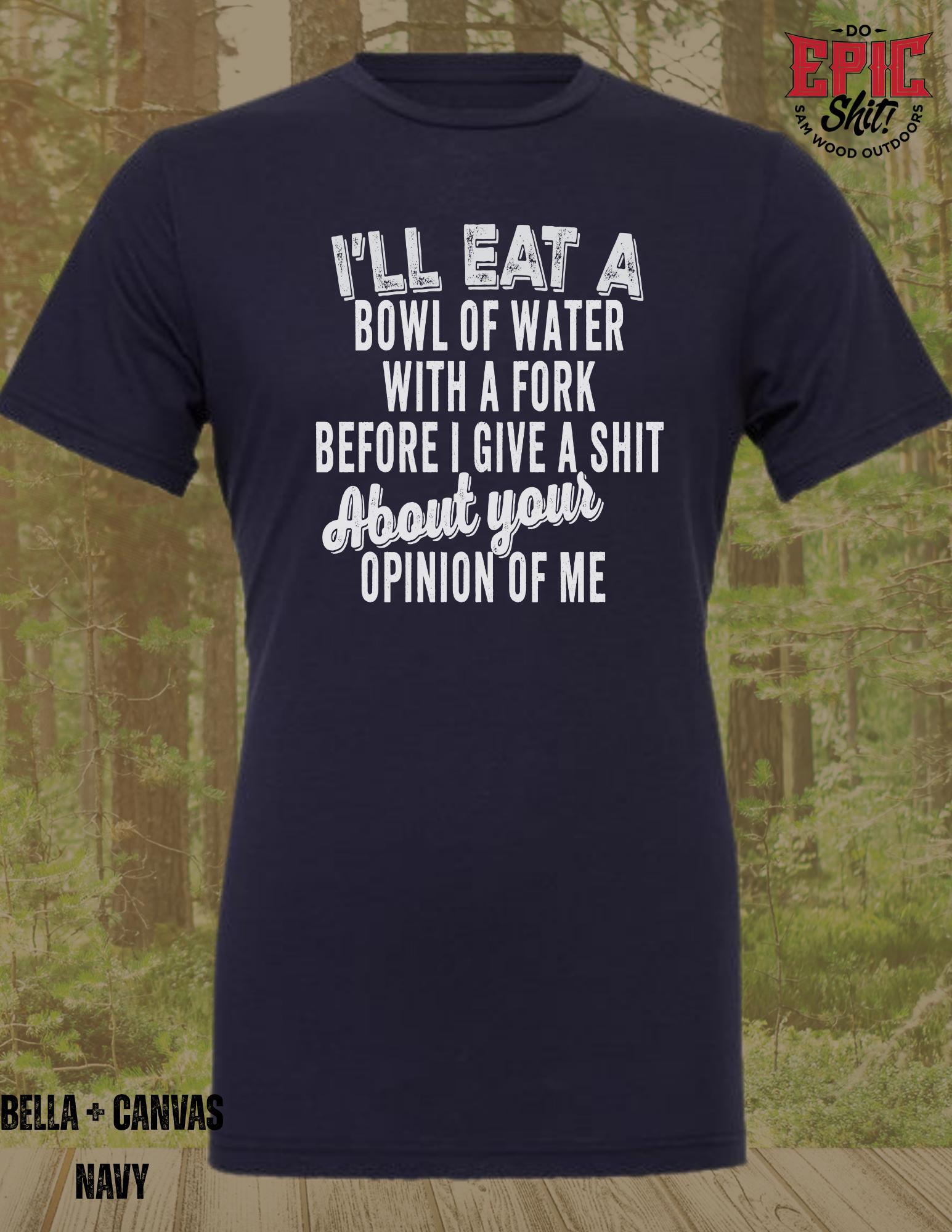 I'll Eat a Bowl of Water with a Fork