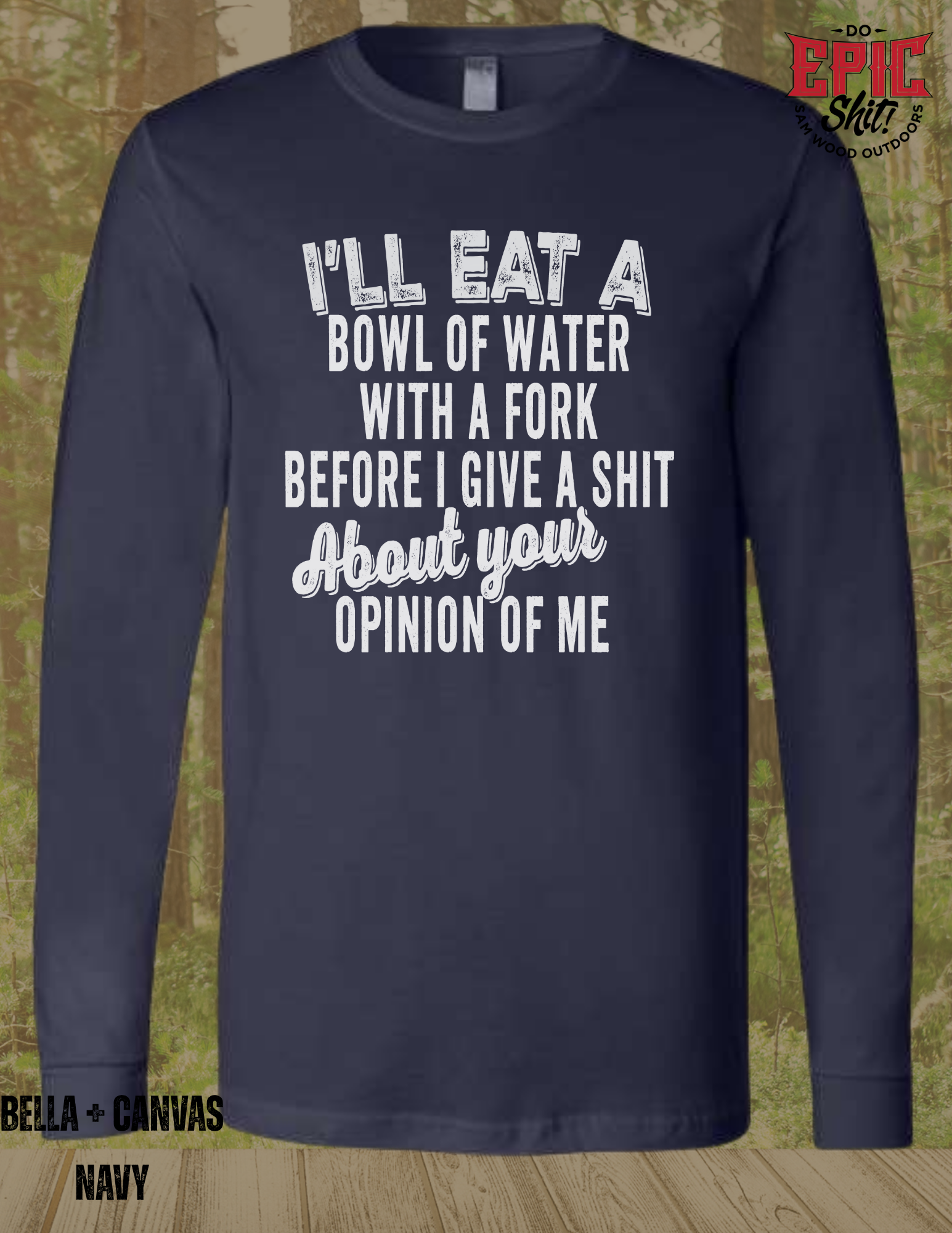 I'll Eat a Bowl of Water with a Fork